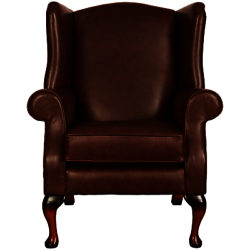 Parker Knoll Oberon Leather Chair London Saddle
